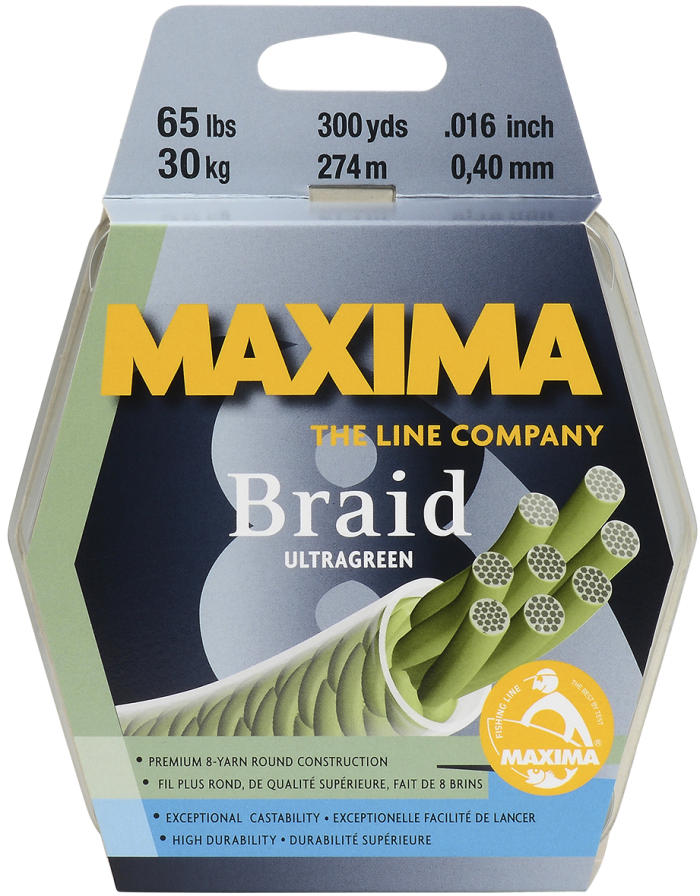 Beyond Braid Green 8X- Ultra Performance 8 Strand (500YD) - Green 20lb